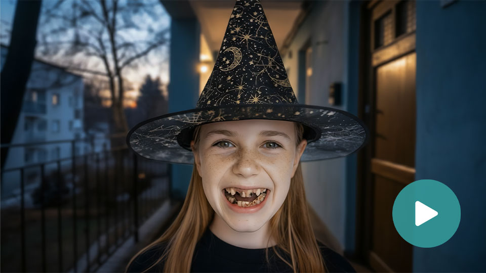 KI-generiertes Halloween-Video auf YouTube